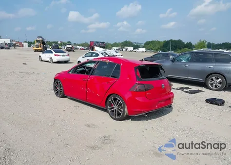 2017 Volkswagen Golf Gti Sport 4-Door из США, поврежденный, VIN 3VW447AU0HM003020